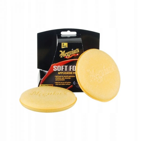 Aplikator Gąbka Pad MEGUIARS Soft Foam Applicator 2-pack - obrazek 2