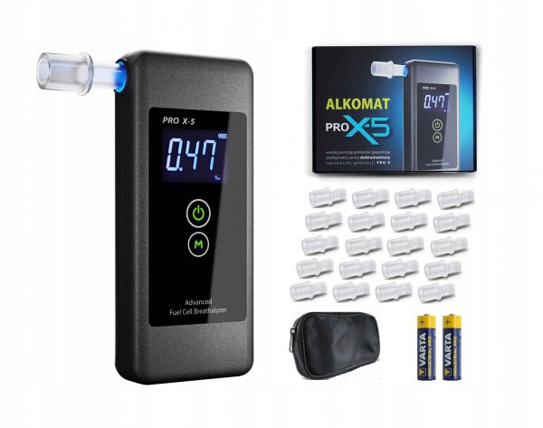 Alkomat elektrochemiczny AlcoFind PRO X-5 - obrazek 4
